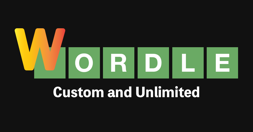 Play English(UK) Wordle with Unlimited Words Now!